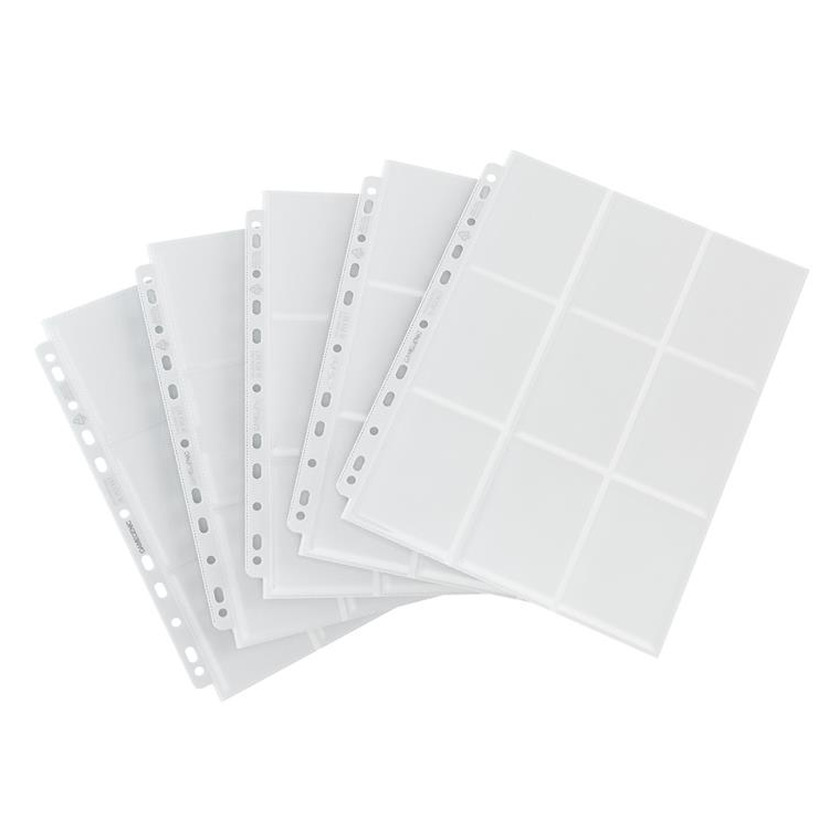 Gamegenic Sideloading 18-Pocket Pages - White [50ct]