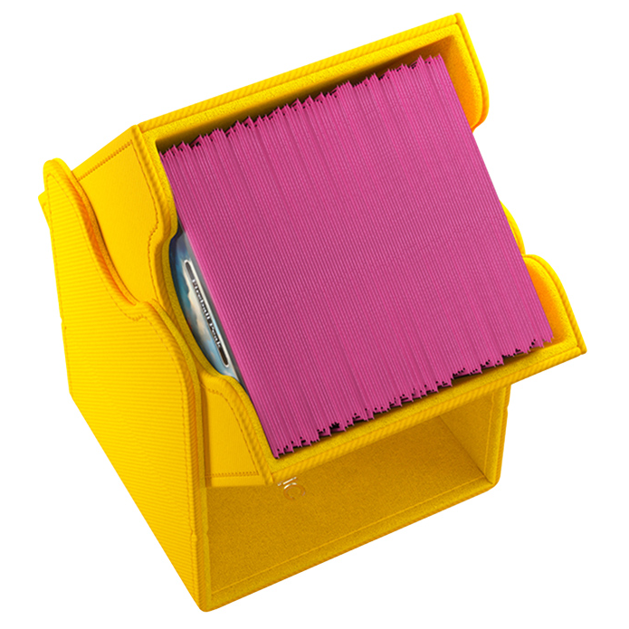Gamegenic Squire Convertible 100+ XL Deck Box - Yellow
