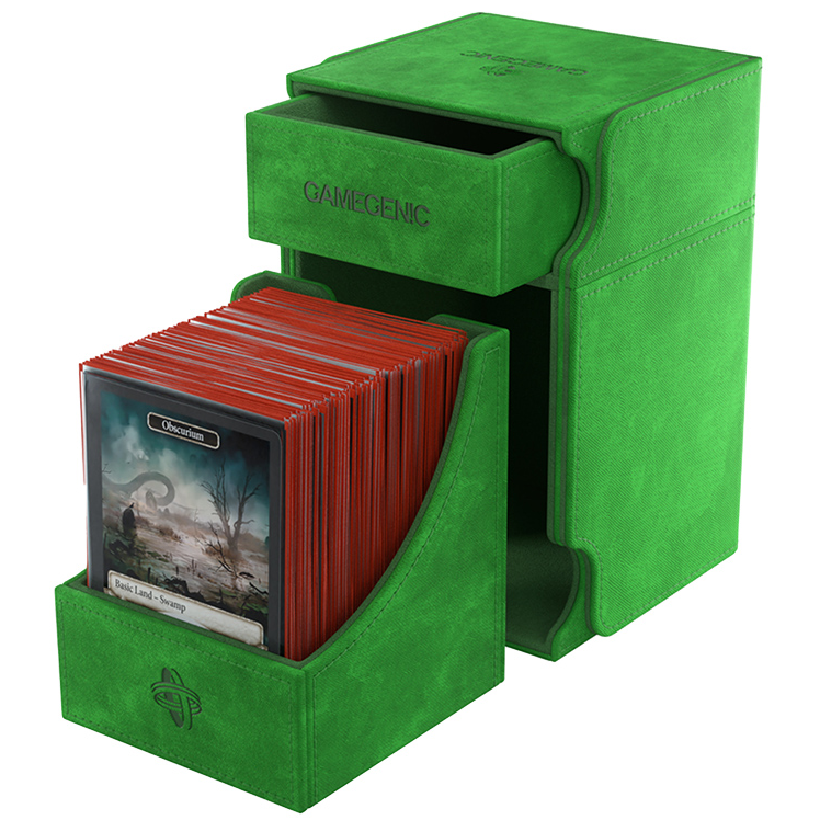 Gamegenic Watchtower Convertible 100+ XL Deck Box - Green