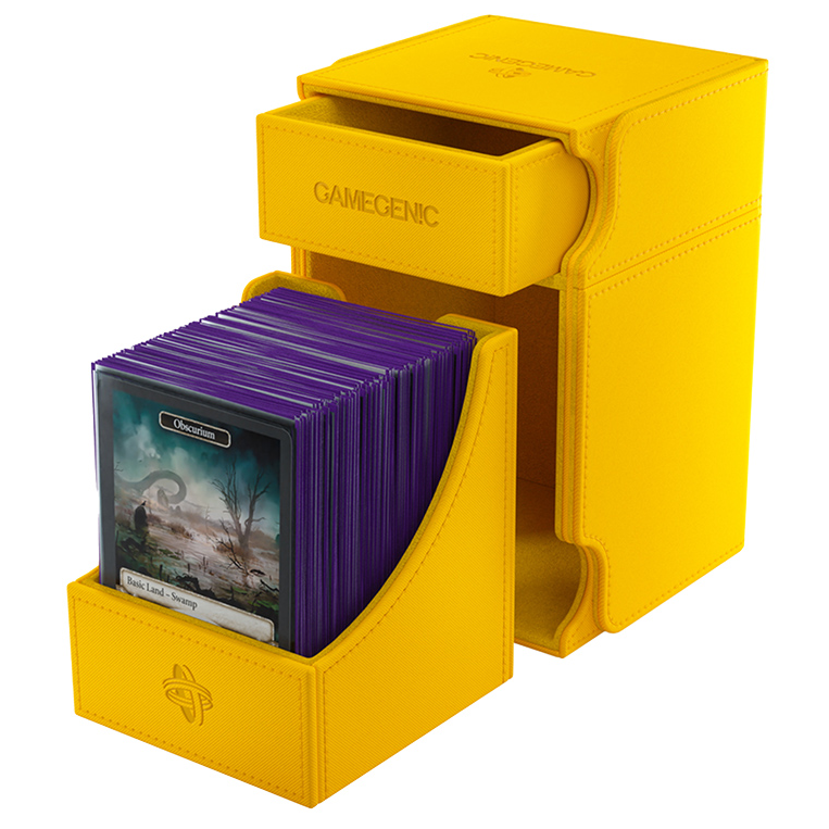 Gamegenic Watchtower Convertible 100+ XL Deck Box - Yellow