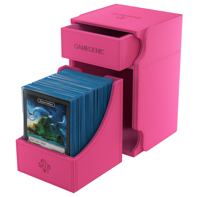 Gamegenic Watchtower Convertible 100+ XL Deck Box - Pink