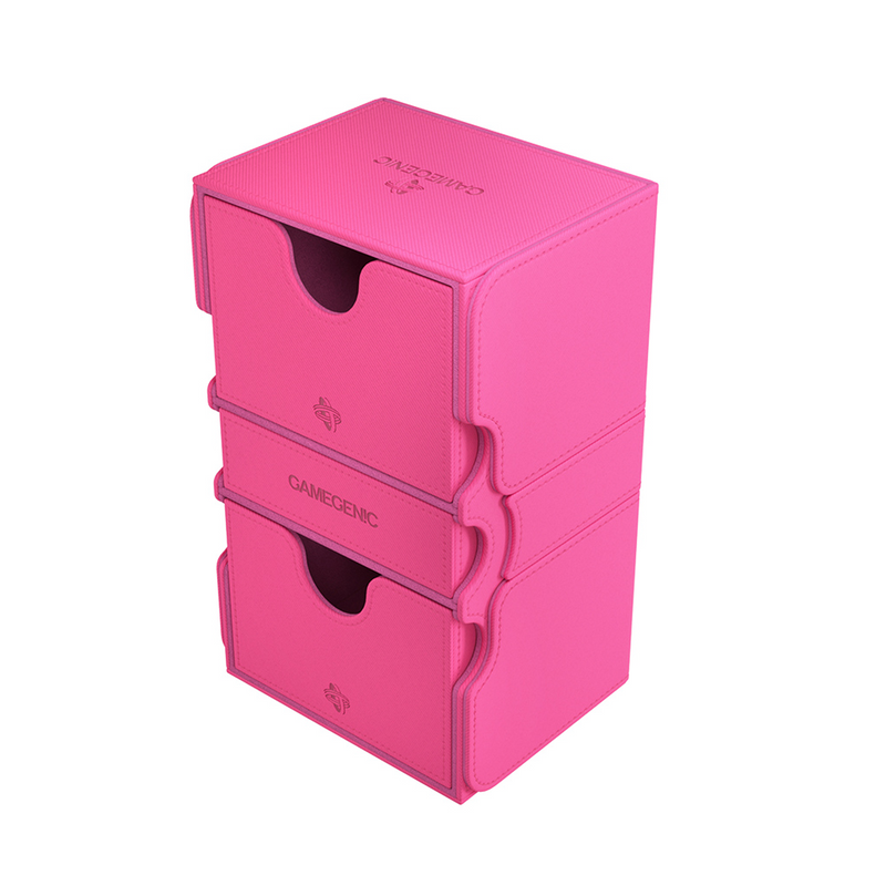 Gamegenic Stronghold 200+ XL Convertible Deck Box - Pink