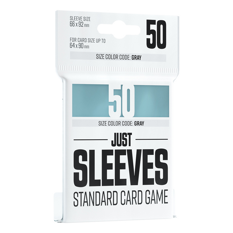 Gamegenic Just Sleeves: Standard Card Game - Clear [50ct]