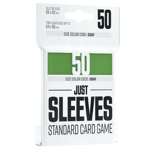 Gamegenic Just Sleeves: Standard Card Game - Green [50ct]