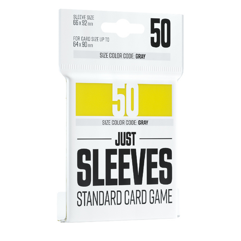 Gamegenic Just Sleeves: Standard Card Game - Yellow [50ct]