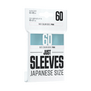 Gamegenic Just Sleeves: Japanese Size - Clear [60ct]