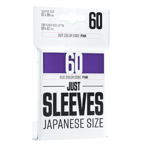 just sleeves card sleeves cover opacity Gamegenic Just Sleeves pink Japanese