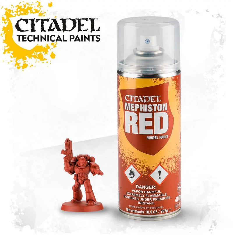 Citadel Spray Paint: Mephiston Red