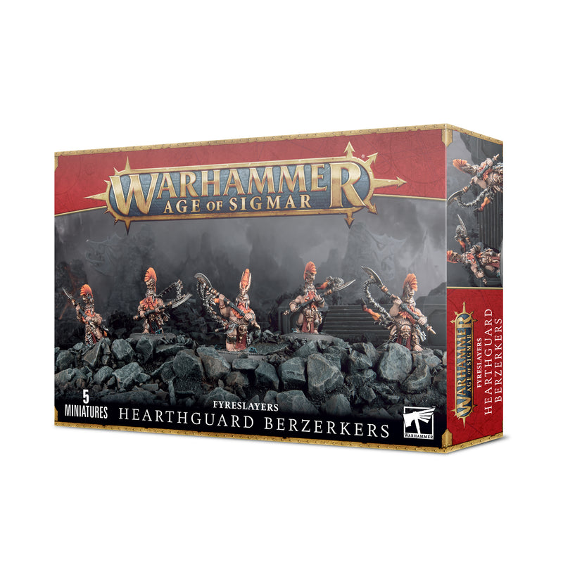 Fyreslayers Hearthguard Berzerkers / Auric Hearthguard