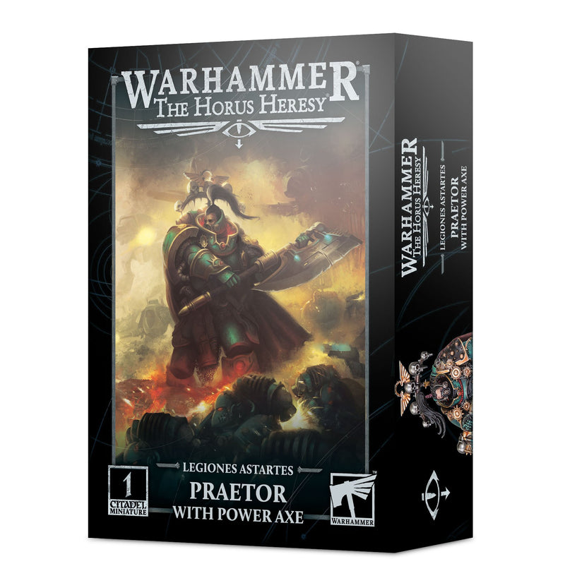 Warhammer: The Horus Heresy | Legiones Astartes Praetor with Power Axe