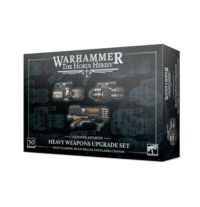 Warhammer: The Horus Heresy | Legiones Astartes Heavy Weapons Upgrade Set - Heavy Flamers, Multi-Meltas, and Plasma Cannons