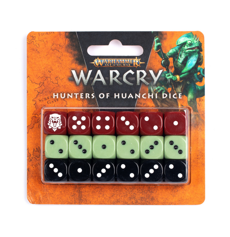 Warcry: Hunters of Huanchi - Dice Set [18ct] *OUT OF PRINT*