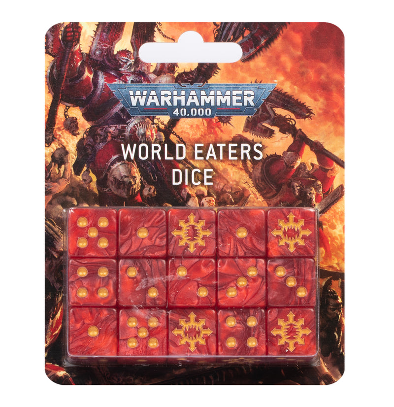 Warhammer 40,000: World Eaters Dice [15ct]