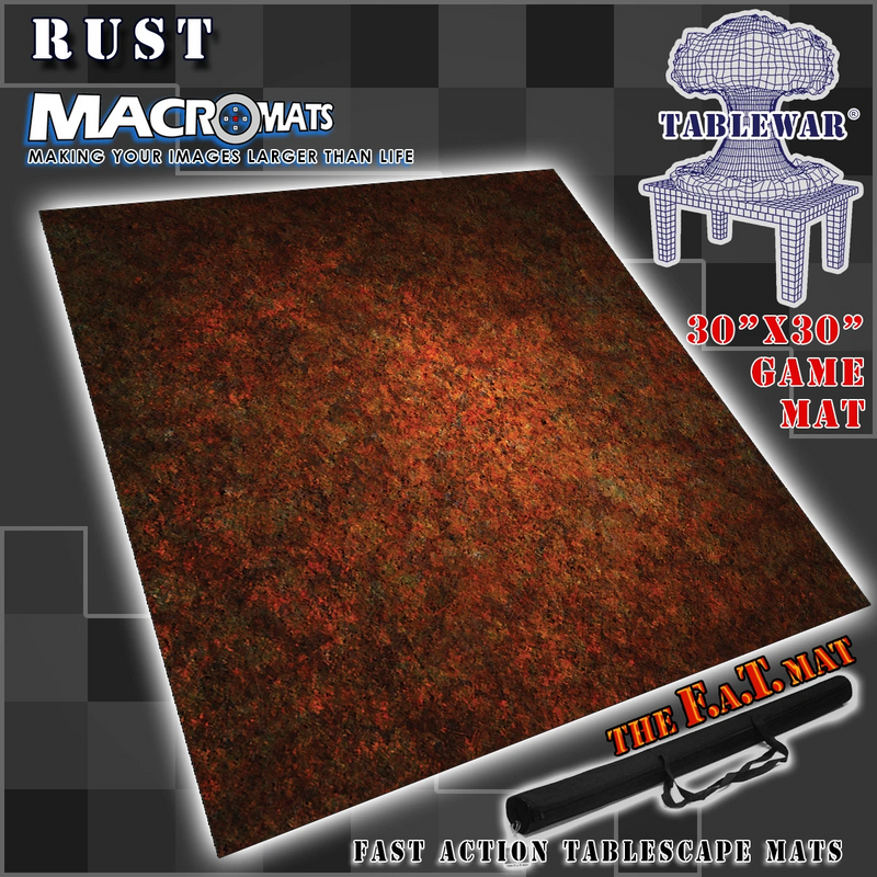 TABLEWAR 30x30" MacroMat - Rust