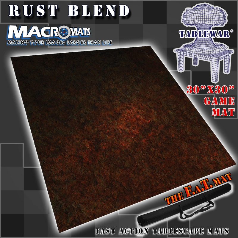 TABLEWAR 30x30" MacroMat - Rust Blend