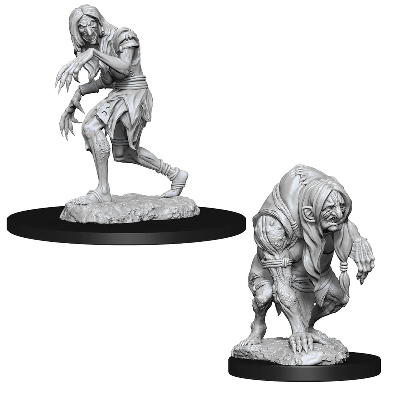 Pathfinder: Deep Cuts Miniatures - W14 Annis Hag & Green Hag [Unpainted]