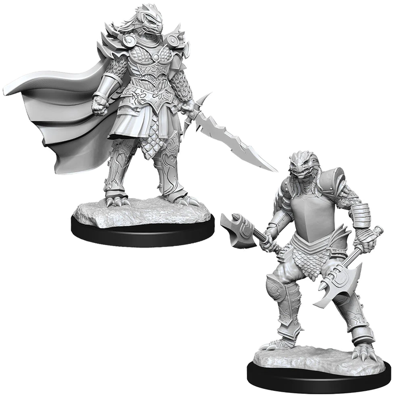 D&D Nolzur's Marvelous Miniatures: W15 Dragonborn Fighter [Unpainted]