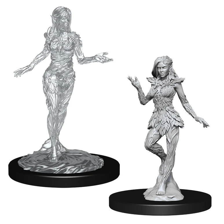 Pathfinder: Deep Cuts Miniatures - W14 Nymph & Dryad [Unpainted]