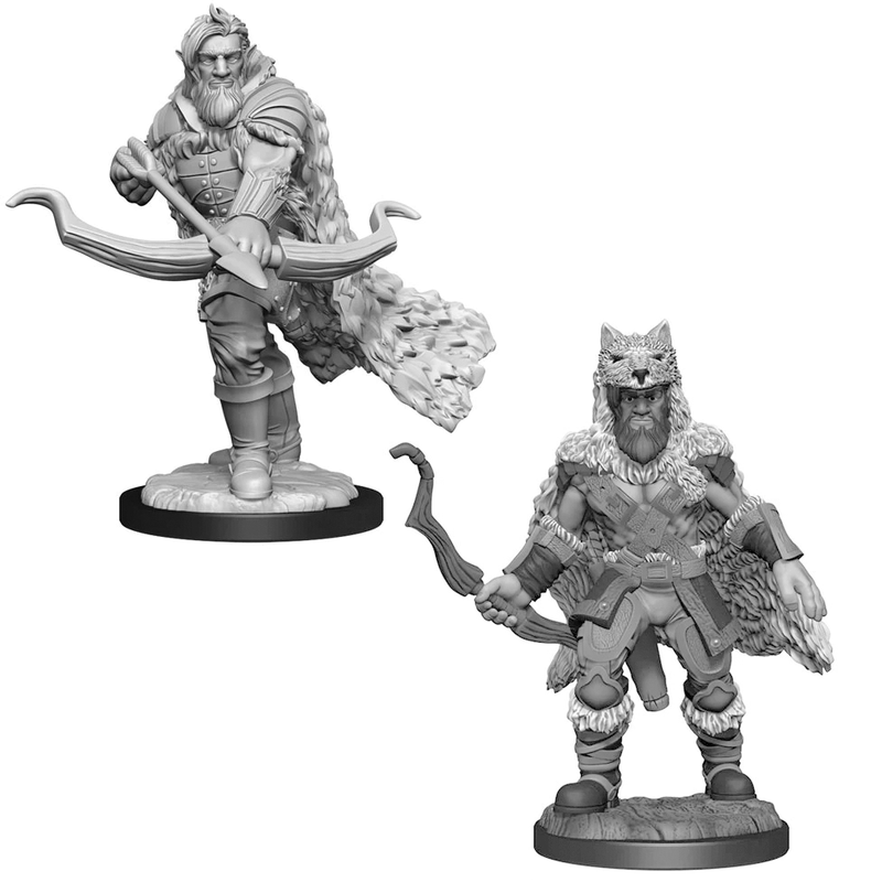 D&D Nolzur's Marvelous Miniatures: W14 Firbolg Ranger [Unpainted]