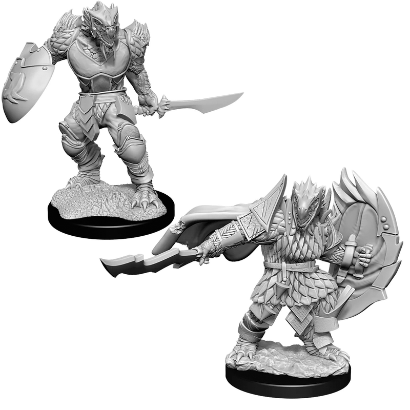 D&D Nolzur's Marvelous Miniatures: W15 Dragonborn Fighter [Unpainted]