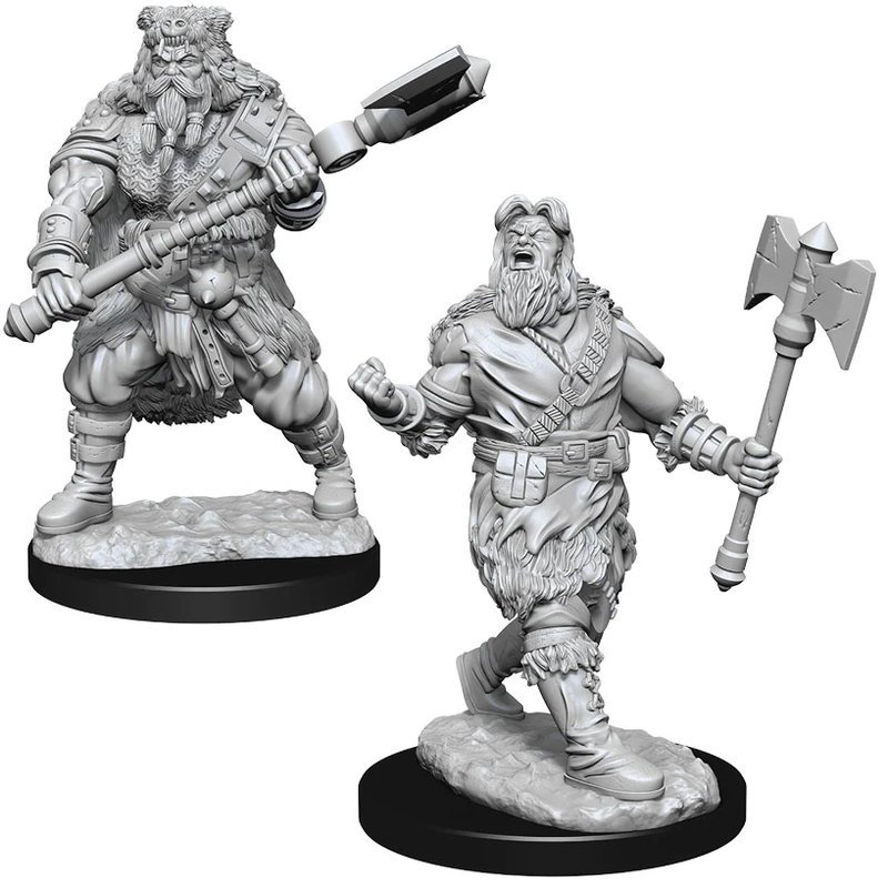 D&D Nolzur's Marvelous Miniatures: W14 Human Barbarian [Unpainted]