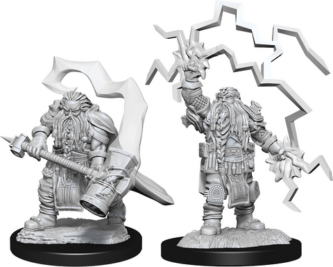 D&D Nolzur's Marvelous Miniatures: W14 Dwarf Cleric [Unpainted]