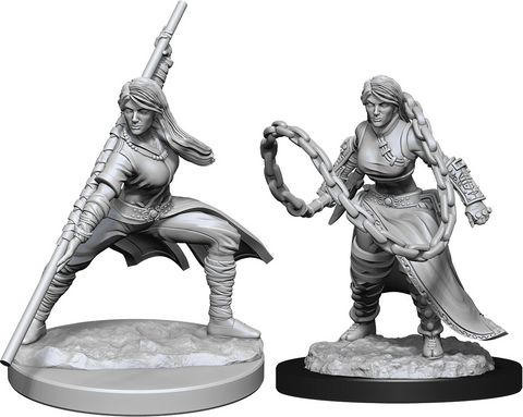 D&D Nolzur's Marvelous Miniatures: W14 Human Monk [Unpainted]