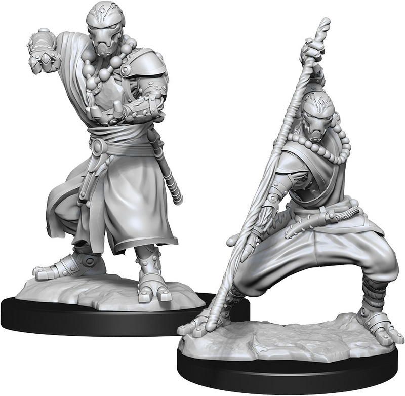 D&D Nolzur's Marvelous Miniatures: W14 Warforged Monk [Unpainted]