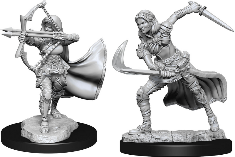 D&D Nolzur's Marvelous Miniatures: W15 Air Genasi [Unpainted]