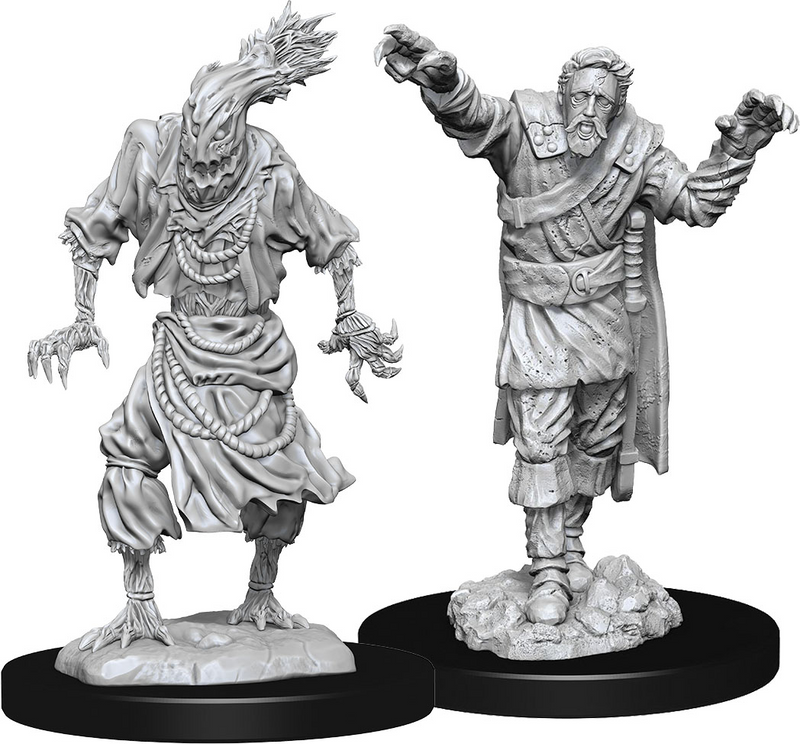 D&D Nolzur's Marvelous Miniatures: W14 Scarecrow & Stonecursed [Unpainted]