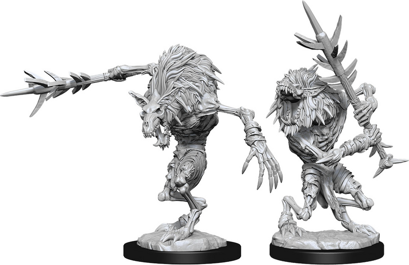 D&D Nolzur's Marvelous Miniatures: W15 Gnoll Witherlings [Unpainted]