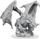 D&D Nolzur's Marvelous Miniatures: W15 Young Blue Dragon [Unpainted]
