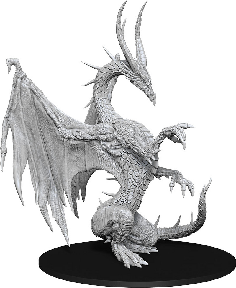 Pathfinder: Deep Cuts Miniatures - W14 Blue Dragon [Unpainted]