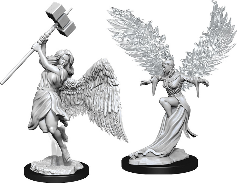 Pathfinder Deep Cuts Miniatures: W15 Balisse & Astral Deva [Unpainted]