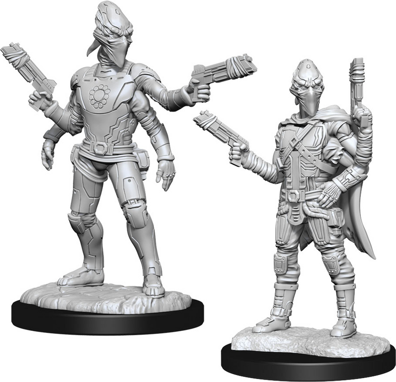 Starfinder Deep Cuts Miniatures: W15 Kasatha Operative [Unpainted]