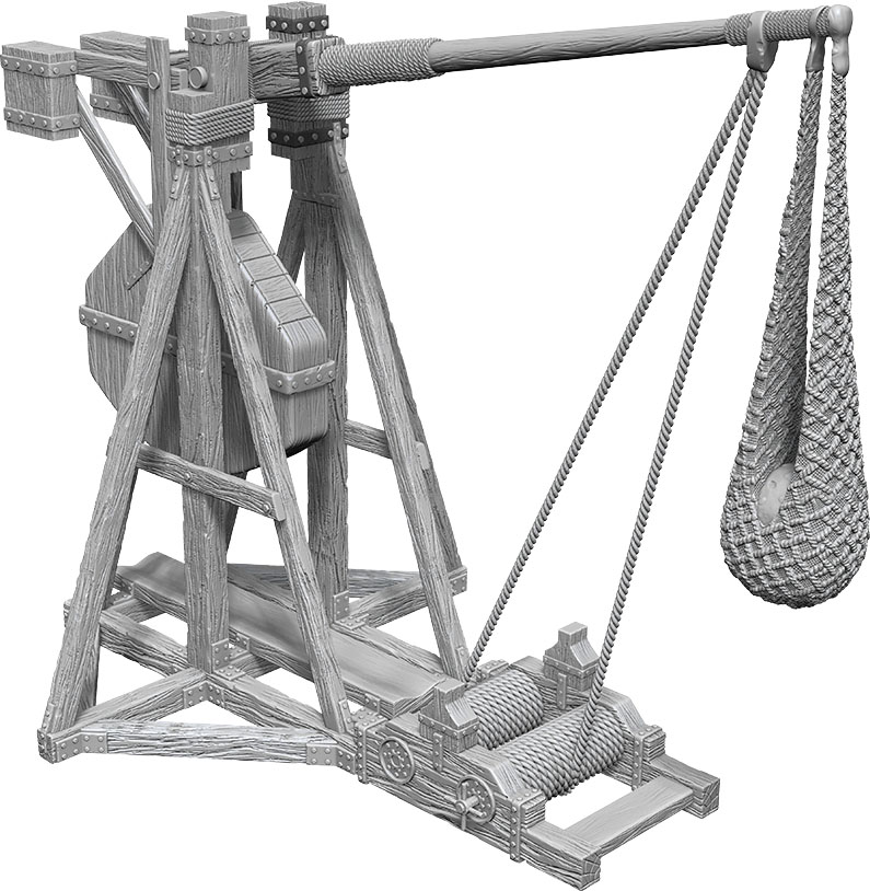 WizKids Deep Cuts Miniatures: W15 Trebuchet [Unpainted]