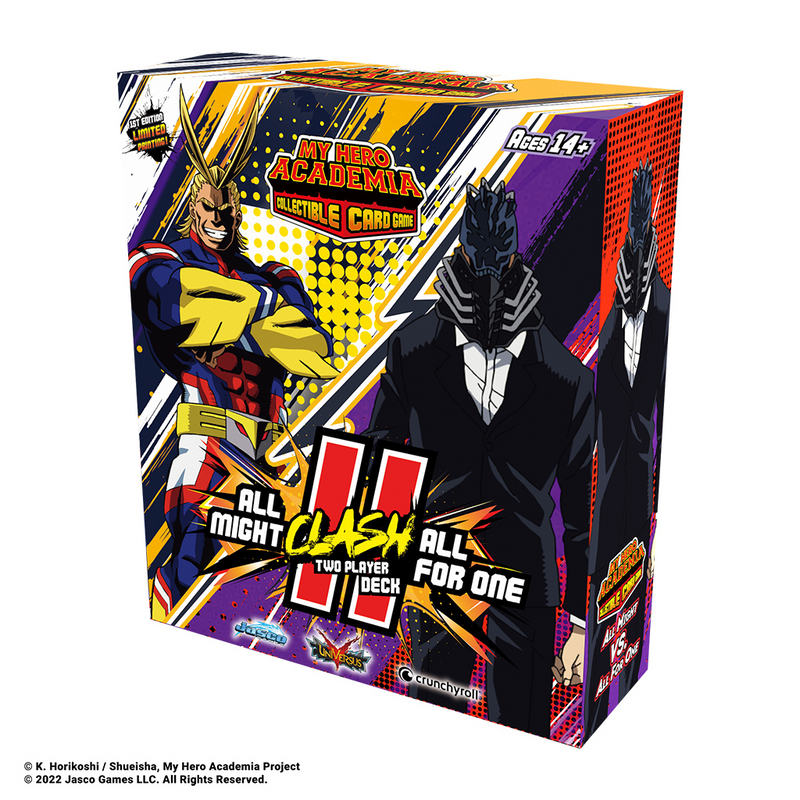 My Hero Academia CCG: All Might vs. All For One - 2 Player Clash Deck
