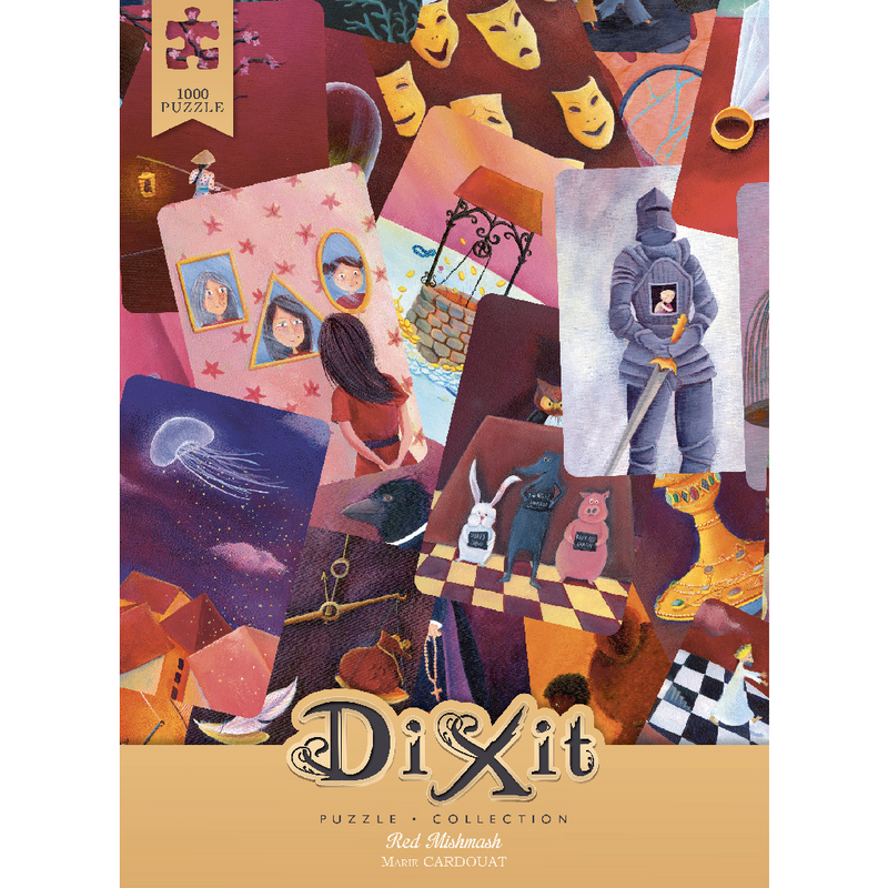 Dixit Puzzle: Red Mishmash [1000 Pieces]