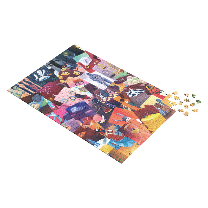 Dixit Puzzle: Red Mishmash [1000 Pieces]