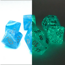 Chessex 27566 Luminary Sky/Silver RPG Polyhedral Dice Set [7ct]