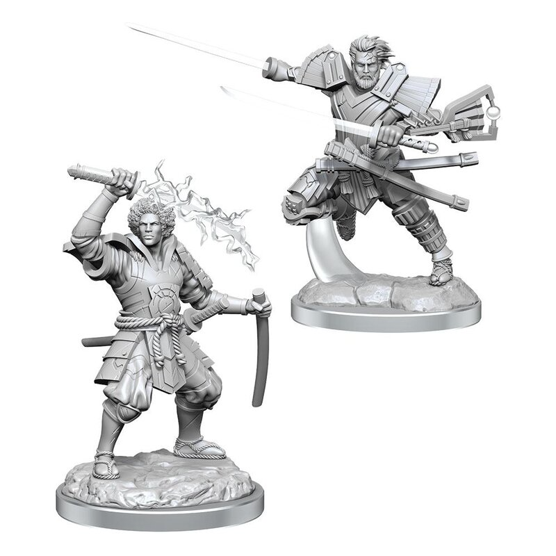 Magic: The Gathering Miniatures - W05 Raiyuu & Isshin [Unpainted]