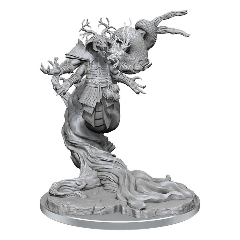 Magic: The Gathering Miniatures - W05 Shigeki, Jukai Visionary [Unpainted]