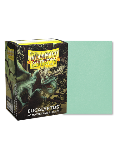 Dragon Shield Matte Dual Sleeves - Eucalyptus [100ct Standard Size]