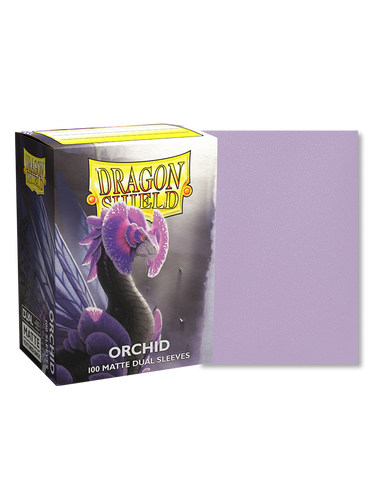 Dragon Shield Matte Dual Sleeves - Orchid [100ct Standard Size]