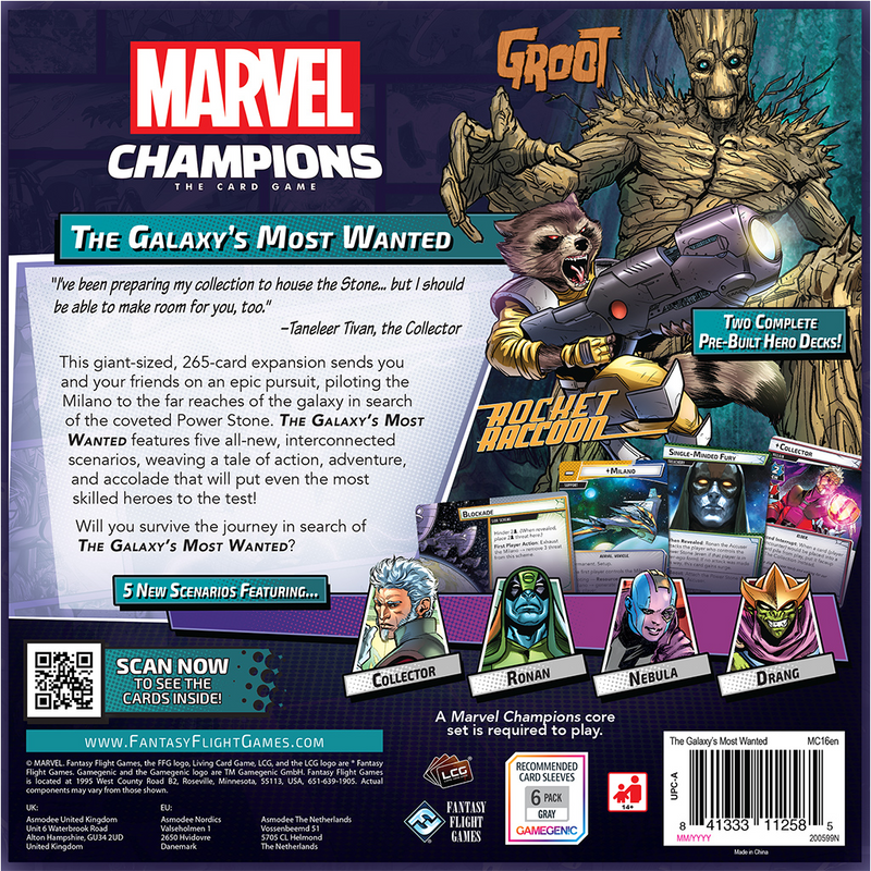 Marvel Champions: The Card Game - The Galaxy's Most Wanted [Expansion]