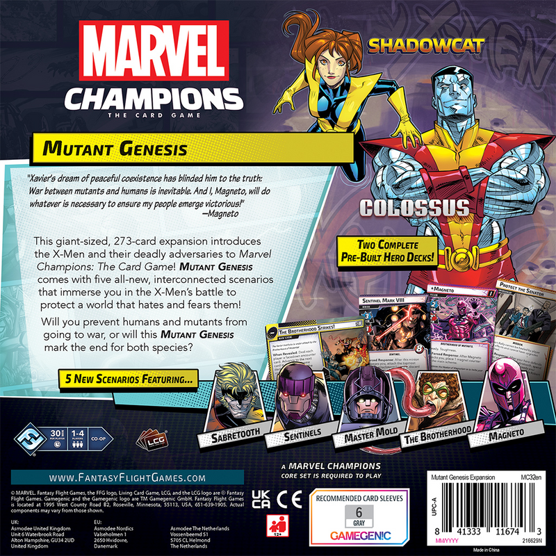 Marvel Champions: The Card Game - Mutant Genesis [Expansion]
