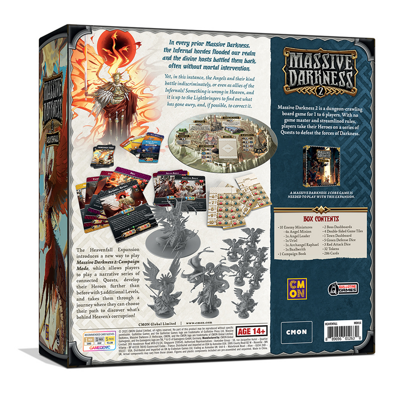 Massive Darkness 2: Heavenfall [Board Game Expansion]