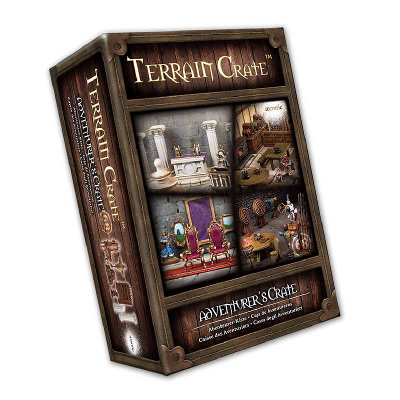 Terrain Crate - Adventurer's Crate [Unpainted Plastic Scenery]