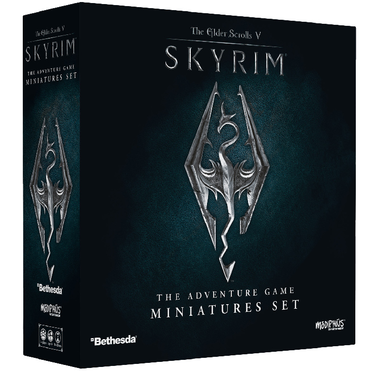 The Elder Scrolls V | Skyrim: The Adventure Game - Miniatures Set [Board Game Expansion]
