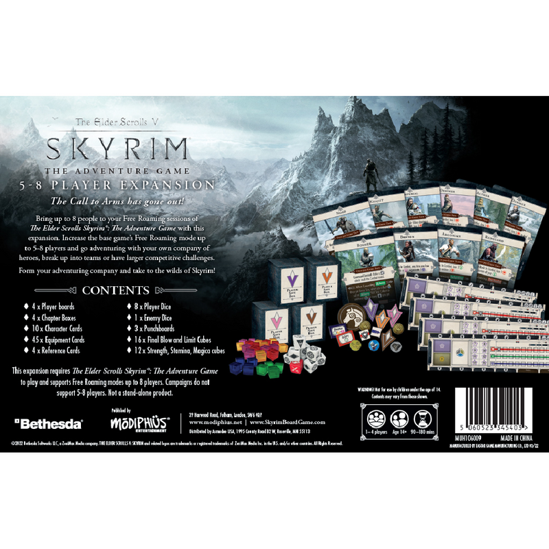 The Elder Scrolls V | Skyrim: The Adventure Game - 5-8 Player Expansion